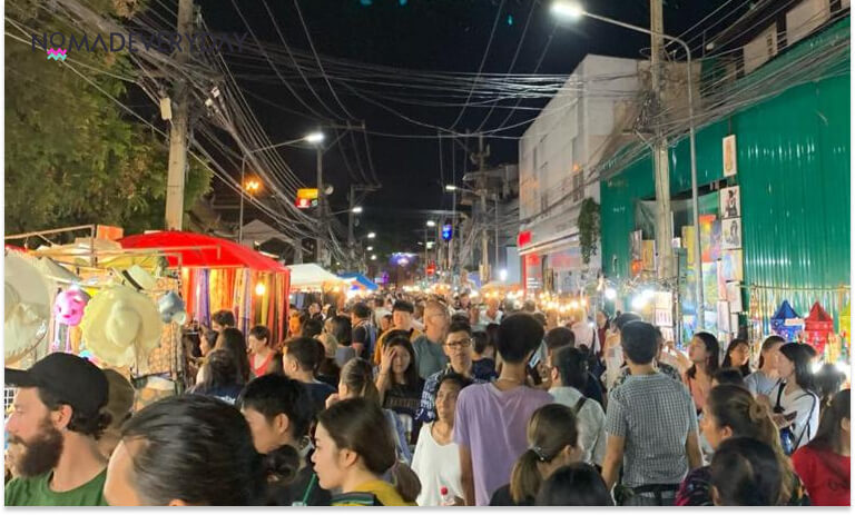 Night Bazaar Crowd