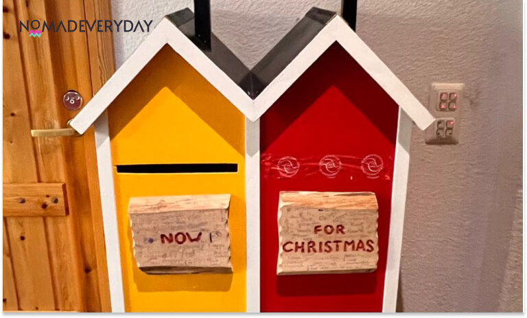 Santa Claus mail box