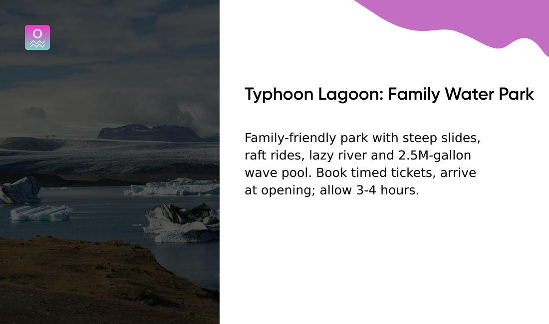 Disney's Typhoon Lagoon Water Park