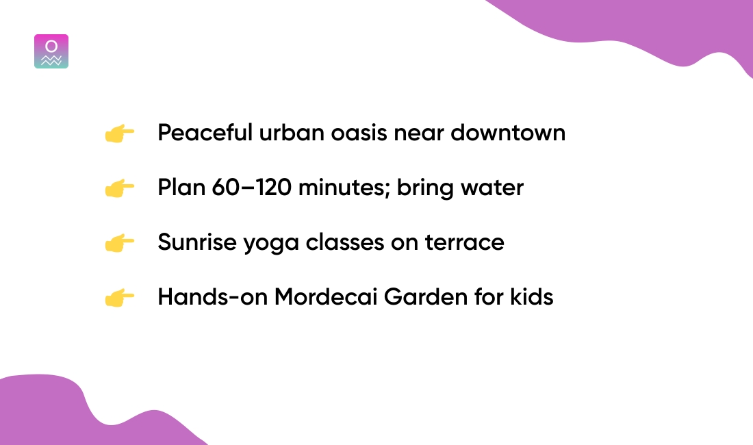 Tour Denver Botanic Gardens